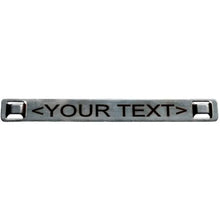 Stainless Steel Cable Tag - 89x9mm Engraved